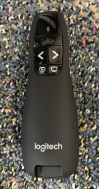 Logitech presenter remote