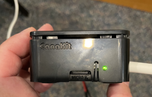 Green power/status light